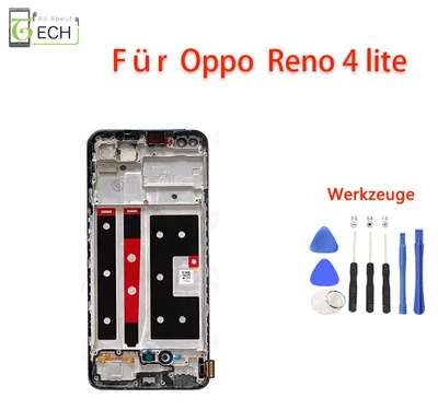 Produktbild von Für Oppo RENO 4 Lite CPH2125 A93 LCD Display mit Rahmen Bildschirm Touchscreen