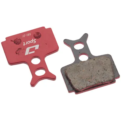 Produktbild von Jagwire DCA080, Fahrradbremsbelag, Grau, Rot
