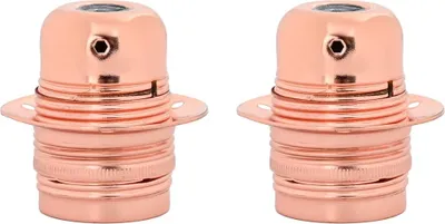 Immagine prodotto di Portalampada 2 pz Oro Rosa E27