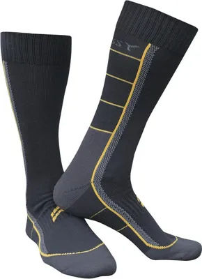 Produktbild von DASSY® Pluto Coolmax (Polyesterfasern)fx® Arbeitssocken SCHWARZ/ANTHRAZITGRAU Gr.36 - 39 Länge: STANDARD