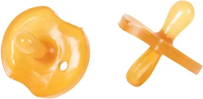 Obrázok produktu pre Poupy detský cumlík z gumy, bez BPA, umývateľný a opakovane použiteľný, s otvormi v štítku