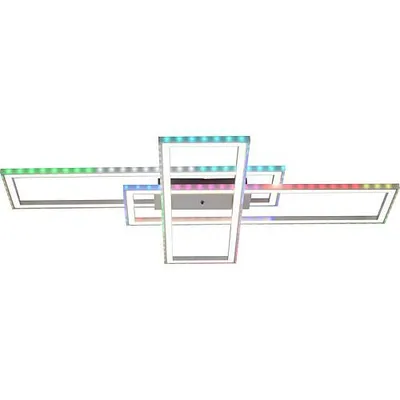 Immagine prodotto di Plafoniera LED, dimmerabile, telecomando, mobile, L 101,2 cm