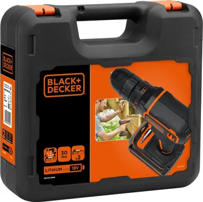 Produktbild von Black & Decker BDCDC18KB-QW Akku-Bohrschrauber