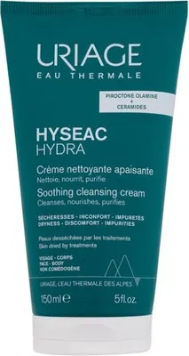 Imagen del producto de Uriage Hyséac Hydra, crema limpiadora calmante, 150 ml