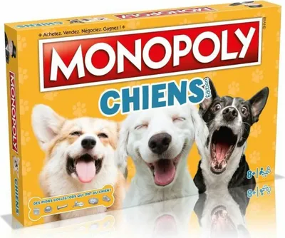 Immagine prodotto di Gioco da tavolo Mosse vincenti Monopoly Chiens