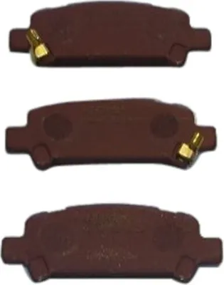 Produktbild von Japanparts PP-702AF Bremsbelagsatz, Scheibenbremse - (4-teilig)