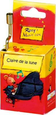 Produktbild von Fridolin Kurbelspieldose, Au Claire de la lune, Rizzy Nr. 59208