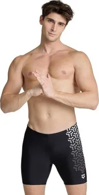 Produktbild von Arena Kikko Swim Mid Badeslip Herren - Schwarz | Größe: 80