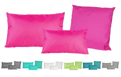Produktbild von Anna's collection Outdoor-/Gartenkissen - fuchsia rosa - 30 x 50 cm