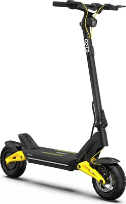 Produktbild von Elektroroller OOTD S10 - Motor 1400W Akku 48V20AH 10" Reifen Scheibenbremse - Schwarz