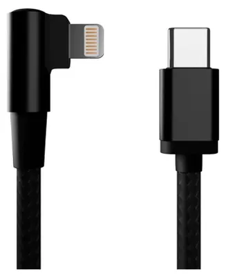 Immagine prodotto di Gembird adattatore USB-C (M) / Lightning (M), dativý / nabíjací, opletený, pravouhlý, 0,2m