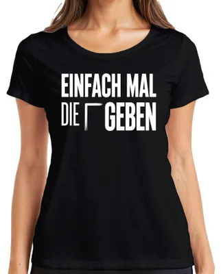 Immagine prodotto di T-shirt da donna, nero, taglia L, con scritta divertente e sarcastica