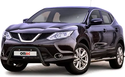 Produktbild von Frontbügel Frontschutzbügel für Nissan Qashqai 2013-2017 mit ABE Stahl Schwarz