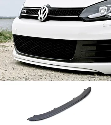Produktbild von Cup Spoiler Lippe Frontspoiler Stoßstange für VW Golf 6 VI GTI ab 2008-
