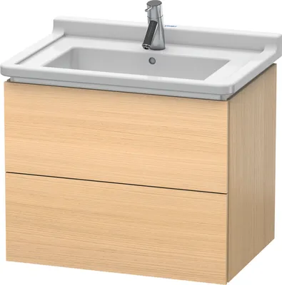 Produktbild von Waschtischunterbau L-CUBE 469x670x558mm mediterrane eiche mediterrane eiche