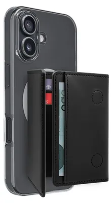 Produktbild von PURO Faltbares Magnetisches Kartenetui Mag Wallet Fold, Magsafe-Kompatibel