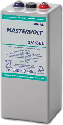 Immagine prodotto di Mastervolt Batteria trazione SV 2V- 580Ah Traktionsgel