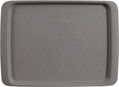Produktbild von Kesper 77227 Serviertablett Anti-rutsch in grau Kunststoff 35 x 26 x 2 cm