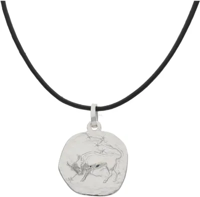 Produktbild von JuwelmaLux Sternzeichen Anhänger mit Lederkette 925 Silber Stier JL14-05-0054