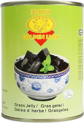 Produktbild von Golden Lion Grass Jelly Suong Sao 540g