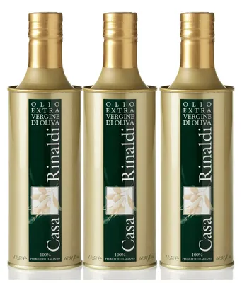 Produktbild von Casa Rinaldi 100% Italienisches Natives Olivenöl Extra 500ml 3er Pack