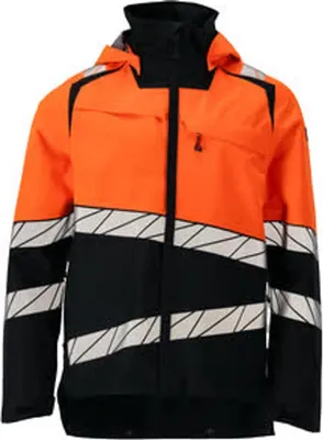 Produktbild von Mascot Hardshelljacke 25001-231 Gr. 2XL schwarzblau/hi-vis orange