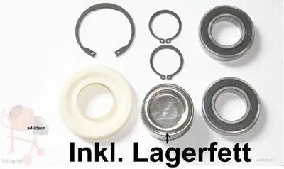 Immagine prodotto di Kit di riparazione del cuscinetto del tamburo Set di cuscinetti per betoniera Modelli precedenti 145 S -185 L