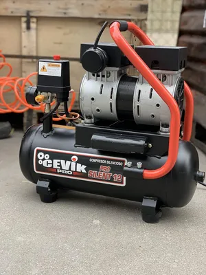 Immagine prodotto di Compressore d'aria - Compressore - Compressore ad aria - Compressore a pressione - Compressore per aria compressa - Serbatoio da 12 litri