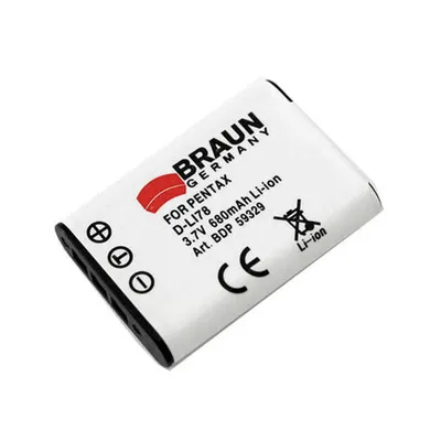 Zdjęcie produktu dla Bateria PENTAX D-Li78 (BDP-PLI78, 570mAh)