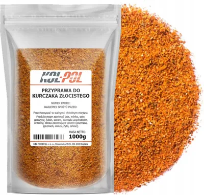 Zdjęcie produktu dla PRZYPRAWA DO KURCZAKA ZŁOCISTEGO 1kg Aromatyczna mieszanka jakość Kol-Pol