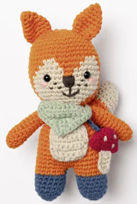 Zdjęcie produktu dla Zestaw do robienia na drutach "Mini Lis" (folia)