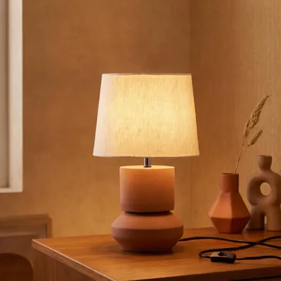 Productafbeelding van Tafellamp Izumi terracotta, AI-gegenereerde afbeelding