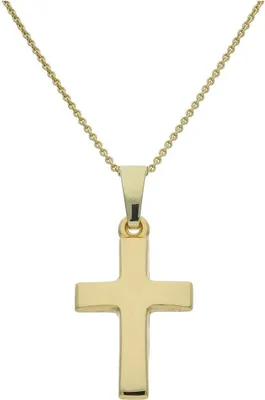 Produktbild von JuwelmaLux Anhänger 585/000 (14 Karat) Gold Kreuz JL14-02-0108