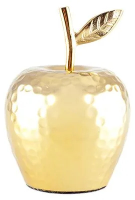 Produktbild von Dekorativer goldener Apfel, 11 x 11 x 15 cm