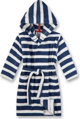 Produktbild von Sanetta  Jungen-Bademantel blau Streifen 98