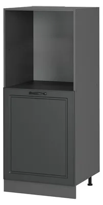 Image de Meuble pour four Vicco R-Line Anthracite campagne 60cm, Model 54046