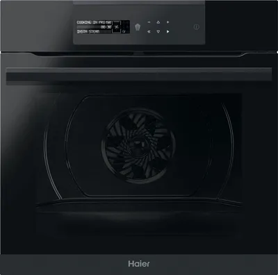 Productafbeelding van Haier I-Message Serie 6 HWO60SM6B9BH, Middelgroot, Elektrische oven, 70 liter, 70 liter, Pyrolytisch, 2 roosters/rekken