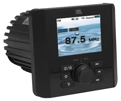 Produktbild von JBL JAM5000N HEADUNIT | 2,8-Zoll-Marine-Audio-Hauptgerät mit TFT-Farbdisplay