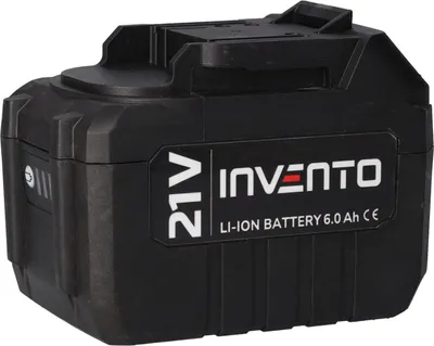 Immagine prodotto di 6 Ah batteria agli ioni di litio, batteria di ricambio, batteria ricaricabile per avvitatore, alta capacità, Invento
