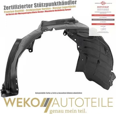 Produktbild von Verkleidung Radhaus vorne rechts DIEDERICHS 6086808 passend für NISSAN