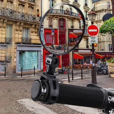 Produktbild von Famanu Rückspiegel für Fahrräder - 360° drehbar und verstellbar
