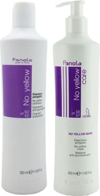 Image de Fanola Shampooing anti-jaunissement 350 ml + Masque 350 ml