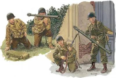 Obrázok produktu pre 540006149 - Modelová stavebnice, 1:35 Protitankový tím americkej armády