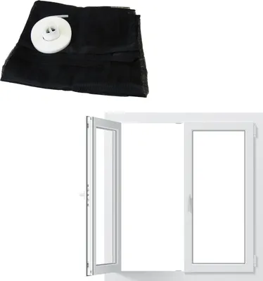 Produktbild von Polyester Insektenschutz 1,3 m x 1,5 m anthrazit