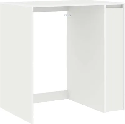 Zdjęcie produktu dla Szafka na pralkę Biały 87 x 60 x 89 cm Drewno inżynieryjne