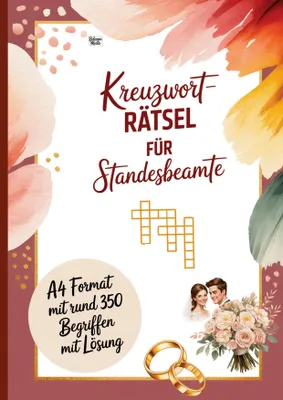 Produktbild von Kreuzworträtsel für Standesbeamte