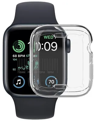 Produktbild von Für Apple Watch SE 2023 / 2022 44mm 360 Grad Schock Silikon Hülle Tasche Etuis