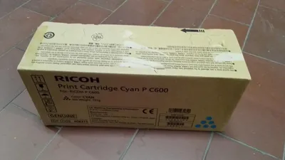 Obrázok produktu pre Ricoh 408315, 12000 strany, Azúrová, 1 kusov