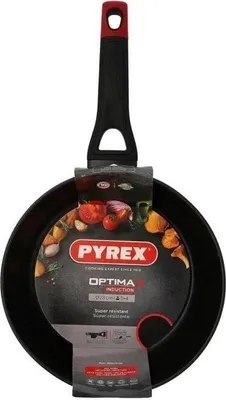 Produktbild von Bratpfanne Pyrex, 28 cm, Geschmiedetes Aluminium, Antihaftbeschichtung ohne