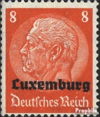 Produktbild von Briefmarken Luxemburg (Dt.Bes.2.WK.) 1940 Mi 5 postfrisch Hindenburg